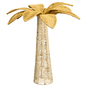 Palmier Forme Papier Statue Décorative À La Main Papier Corde Ornement Côtier Boho Décor À La Maison Écologique Tissé Art Sculpture - Product Image 5