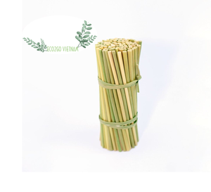 หลอดดูดแบบใช้แล้วทิ้งเป็นมิตรต่อสิ่งแวดล้อมผลิตจากเวียดนาม Eco2go 100% หลอด - Product Image 1