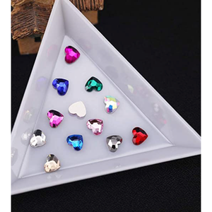 Vassoio Bianco per Nail Art per Esposizione e Organizzazione di Forme per Unghie - Product Image 2