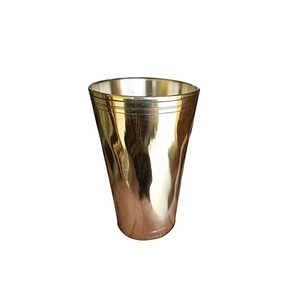 Vaso de latón de diseño personalizado para fiesta en casa, whisky, refresco, artículos para bebidas, uso de vidrio, el mejor estilo de vidrio de Metal, la mejor oferta - Product Image 6
