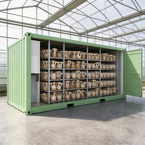 Fabricant professionnel de conteneurs de culture de champignons High Cube de 40 pieds avec contrôle précis du CO2 et unité d'humidification automatisée - Product Image 2