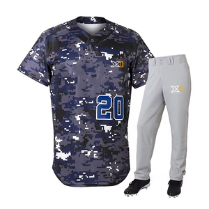 Uniformes de baseball imprimé sur mesure taille confortable personnalisé prix bon marché meilleur matériel service ODM uniformes de baseball - Product Image 1