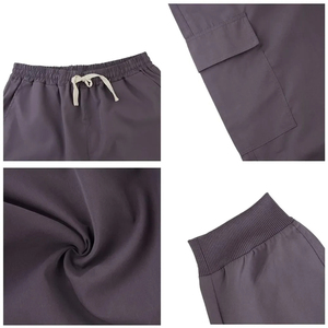 Professional Manufactures Regular Fit Heavyweight Men <b>Trousers</b> Casual High Waist Straight OEM Service Outdoor Stretch Nonwoven - Product Image 4