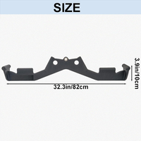 Accessoires de tirage vertical réglables en caoutchouc et acier, barre de traction ergonomique à prise neutre, poignée pour câble de gym, barre dorsale et triceps pour la musculation