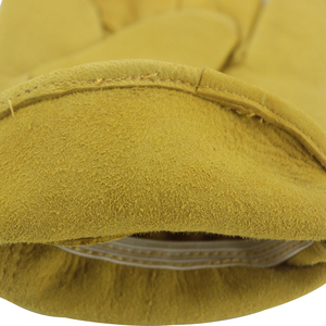 Gants de travail en cuir d'agneau de haute qualité pour hommes et femmes, parfaits pour le jardinage, les travaux de cour et le travail du bois - Product Image 5