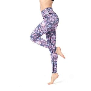 High Quality Custom Women's Gym Wear Sublimation Printed Yoga Training <b>Leggings</b> <b>with</b> <b>Pockets</b> for Workout - Product Image 3