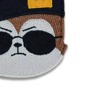 Patchs brodés personnalisés en 3D pour vêtements, logo personnalisé, forme personnalisée, badge scolaire, badge sportif, patch tissé à repasser, vente en gros directe d'usine - Product Image 3