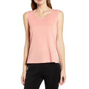 Ropa activa para mujer, camiseta sin mangas ajustada para entrenamiento, camisetas informales holgadas de verano personalizadas, ropa deportiva transpirable a la venta - Product Image 1