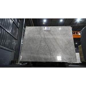 Dalle de marbre naturel gris Pietra Dalle Design moderne Dolomite Calcite pour salle de bain extérieure Hôtel Finition de surface polie - Product Image 2