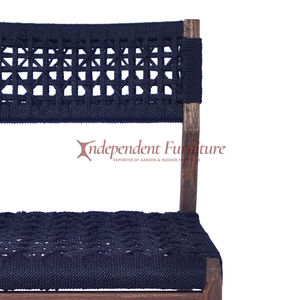 Wholesale Vintage Grey Rattan Wooden <b>Dining</b> <b>Chair</b> Minimalist Design for Home <b>Dining</b> Room Hotel & Restaurant Use for Villa - Product Image 4