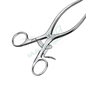 Retractor Cerebelar Autoajustable Adson de Acero Inoxidable 4x4 con Puntas Afiladas y Mango de Anillo con Trinquete para Uso Médico Quirúrgico Hospitalario, Certificado CE - Product Image 6