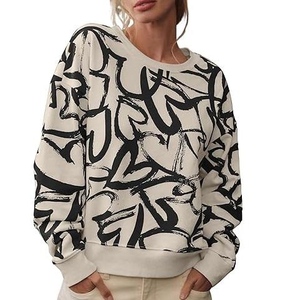 Sweat-shirts pour hommes en molleton 100% coton, design tendance, col rond, vintage, épais, coupe-vent, écologiques, décontractés pour l'extérieur en hiver - Product Image 6