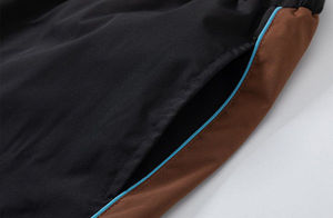 กางเกงขาบานผ้าไนลอนสำหรับผู้ชายกางเกงขาบานกว้างแนวสตรีท - Product Image 4