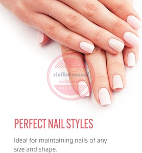 Lime à ongles professionnelle en acier inoxydable pour manucure et pédicure - Product Image 5