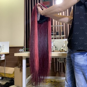 Hot Trending Vietnamese Human Hair Extensions Vendors Bone Straight Hair Lace Front Wigs Vietnam Raw Hair Soft - Product Image 5