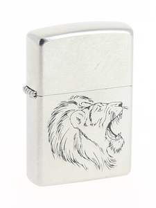 Encendedor Elegante con Diseño de Fénix - Plateado Cepillado, Resistente al Viento, Regalo Único, Inspirado en el Arte del Tatuaje, Accesorio Religioso o de Moda - Product Image 4