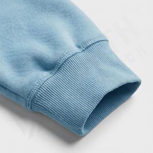 ชุดวอร์มคอกลมผ้าฝ้ายคุณภาพสูง ชุดกีฬาแทรคสูท ผู้ชาย ผู้หญิง สีดำ 2 ชิ้น ชุดแทรคสูทแบบยูนิเซ็กซ์ ชุดแทรคสูทแบบสั่งทำรุ่นล่าสุด - Product Image 6