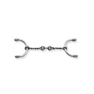 2025 de alta calidad Western Horse Bits Dog Bone Snaffle Twisted Wire Mouth Premium Horse Snaffles - Product Image 1