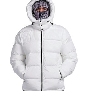 Veste Puffer d'équitation Veste d'hiver sans manches à col montant pour femmes, coupe-vent noir, avec fermeture éclair, pour homme - Product Image 2