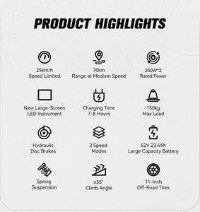 Trottinettes Électriques Pliantes Rapides OOTD T10 <span class=keywords><strong>Pro</strong></span> Tout-Terrain, Stock UE US UK, Skateboard Électrique Adulte - Product Image 6