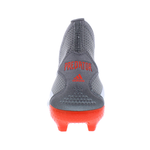 Adidas Predator Freak รองเท้าฟุตบอลชาย2คู่พื้นแข็งสีขาว/เหล็กเมทัลลิค/พลังงานแสงอาทิตย์สีแดง | 100% ของแท้ - Product Image 4