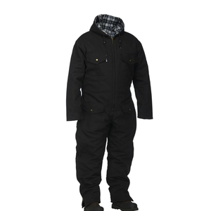 Alta Visibilidade Segurança Congelador Isolado Impermeável Inverno Mens Trabalho Macacão Uniforme oi vis inverno workwear Ternos De Segurança - Product Image 3
