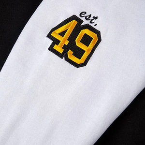 Streetwear bordado Lettermen Vintage Varsity College Bomber chaqueta para hombres Universidad con capucha Stand Collar invierno - Product Image 4