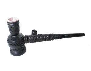 Pipa de madera recta moderna hecha a mano de calidad de exportación de zona artesanal para tabaco y mezclas de hierbas - Product Image 5