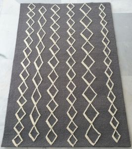 Modern Indian Hand Tufted Woolen <b>Rug</b> Hot Selling Loop Pile Area Design Home Interiors Manufacturer Price - Product Image 4