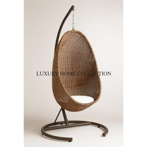 ชิงช้าไม้หวายในสวนแบบพรีเมี่ยมพร้อมดีไซน์ทันสมัยและความสะดวกสบายเป็นพิเศษสำหรับพื้นที่กลางแจ้งด้วยงานโลหะคุณภาพสูง - Product Image 5