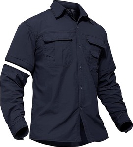Camisa de Pesca Personalizada, Camisa PFG con Botones, Impermeable, Transpirable, UPF 50, para Hombre, Gran Venta, 100% Poliéster, Manga Larga, Secado Rápido - Product Image 4