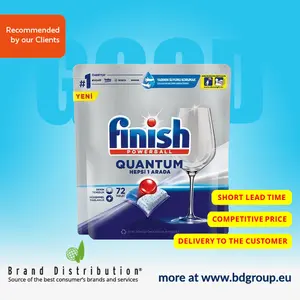 Finish Quantum All in One Dishwashing Tablets 72 pcs.