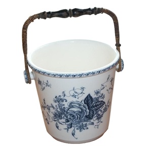 Fresh Arrival Premium Quality Large Size round Shape <b>Metal</b> Iron Trash <b>Bin</b> Home Decorative Customized Size Shape Colour - Product Image 4