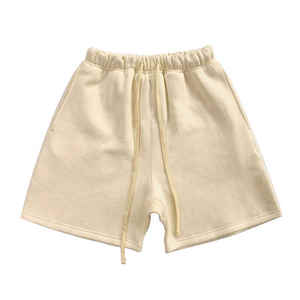 High Quality <b>Men's</b> Cotton <b>Sweat</b> <b>Shorts</b> High Street Comfort Fitness Casual Exercise <b>Shorts</b> Custom Accepted Solid Plain Dyed - Product Image 6