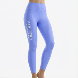 Leggings de Yoga con Cintura Elástica que Absorbe la Humedad, Ropa Deportiva de Cintura Alta para Mujer, Leggings de Gimnasio a Prueba de Sentadillas, Fábrica con Certificación SEDEX - Product Image 1