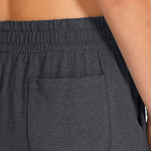 กางเกงออกกำลังกายสำหรับผู้หญิงสีพื้นระบายอากาศได้ดี - Product Image 4