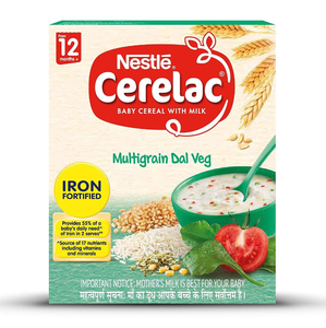 Cereal Infantil Fortificado Nestlé Cerelac con Leche, Multigrano, Dal y Vegetales – 12 Meses+ - Product Image 6