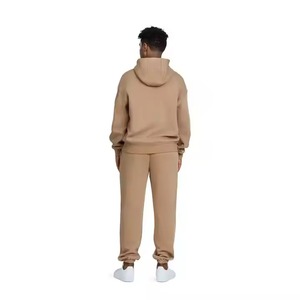 2025 Customized Men's Winter Tracksuit Solid Pattern Eco-Friendly Two Piece Jogging Suit Hot <b>Sale</b>! - Product Image 2