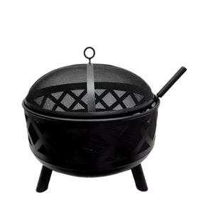 2024 Arrivée Moderne De Luxe À La Main En Métal Fire Pit Noir Couleur Excellente Qualité Fantaisie BBQ Pit - Product Image 3