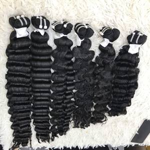 Orden diaria 100% Extensiones de cabello humano virgen vietnamita Estilo de onda profunda suelta con color natural de cabello VQ - Product Image 2