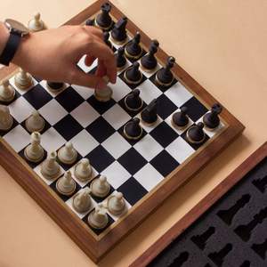 Jeu d'échecs de trésor moyen en bois de haute qualité fait à la main directement en usine en gros - Product Image 2