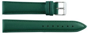 Unisex 669 Green Genuine Luxury Leather Professional Waterproof Smartwatch Strap Breathable Stainless Steel Buckle Soft Durable - Product Image 2