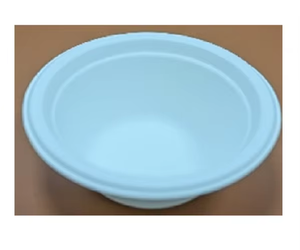 Bagasse de canne à sucre personnalisée ensemble de vaisselle jetable vaisselle compostable biodégradable écologique pour la maison - Product Image 5