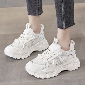 Factory fashion sneakers black men <b>shoes</b> high quality leather women's sneakers white sneakers for men - Product Image 4