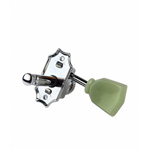 Accordeurs de guitare verrouillables de style vintage fabriqués en Corée par BBSTONE, chromés, configuration 3+3, rapport 16:1, clés en forme de tulipe pour style Les Paul - Product Image 6