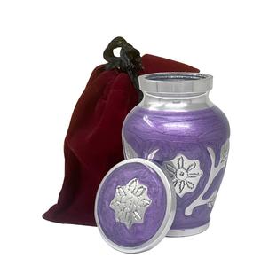 <b>Mini</b> Purple Pearl <b>Urn</b> <b>Ashes</b> <b>for</b> Adults Female Male Cremation <b>Urns</b> <b>for</b> Human <b>Ashes</b> Women Men Funeral Decorative Custom Size - Product Image 3