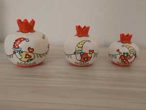 DAFNI <b>Christmas</b> Pomegranate Decorative Ornaments Handmade Plastic Embossed Promotional <b>Novelty</b> <b>Gift</b> Set Model 785 From Istanbul - Product Image 2