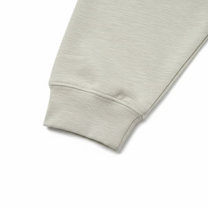 Sweat-shirt décontracté d'hiver pour homme, à manches longues, uni, 100% coton tissé, séchage rapide, boutonné devant, 220g, best-seller - Product Image 4