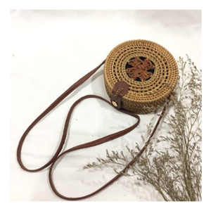 Sac à main en rotin naturel, sac à main en paille du Vietnam pour femmes, OEM Boho Summer Bag Export - Product Image 6