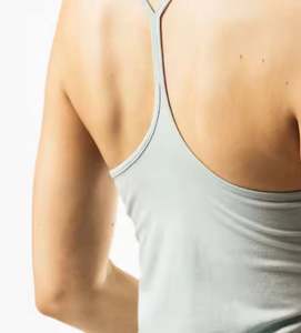 Débardeur en coton côtelé pour femmes, coupe ajustée, sans manches, style OEM, commandes en gros du fabricant - Product Image 4